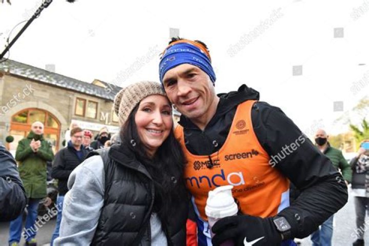 Kevin Sinfield Mbe His Wife Jane Editorial Stock Photo Stock Image