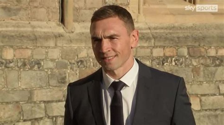 Kevin Sinfield receives OBE from Duke of Cambridge at Windsor Castle