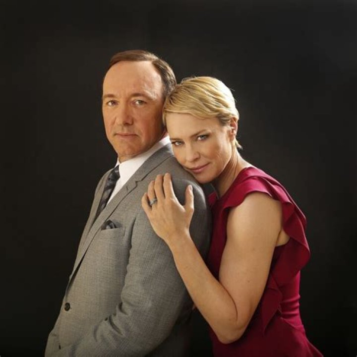 Kevin Spacey and Robin Wright attend a House Of Cards Q&A screening
