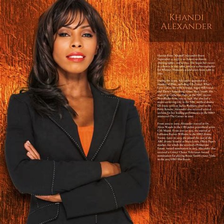 Khandi Alexander Net Worth, Age, Height & Wiki