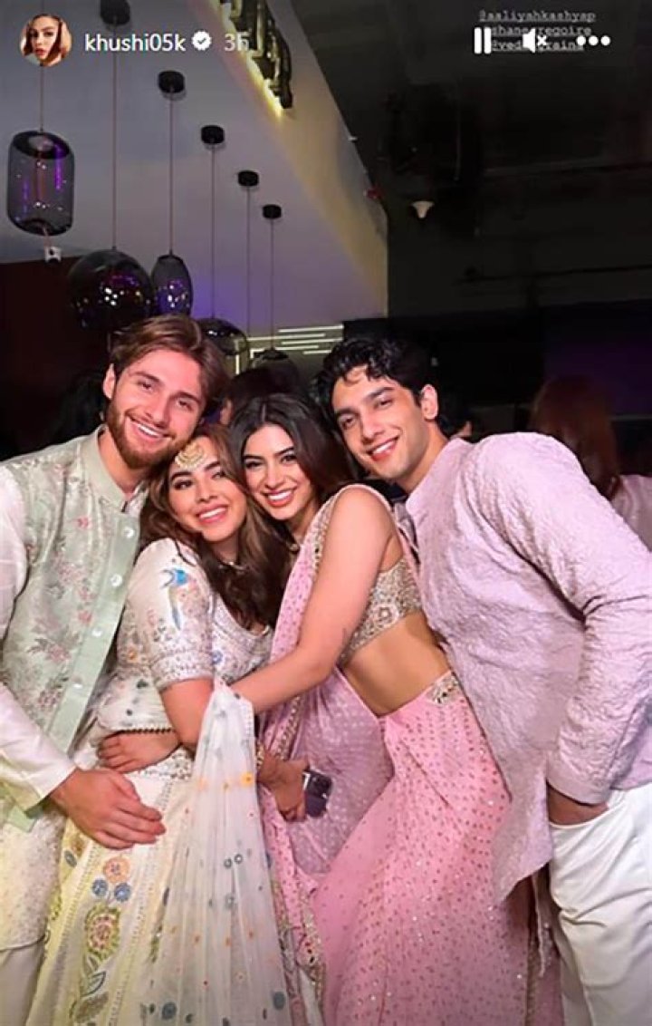 Khushi Kapoor, Vedang Raina In A Pic From Aaliyah KashyapShane