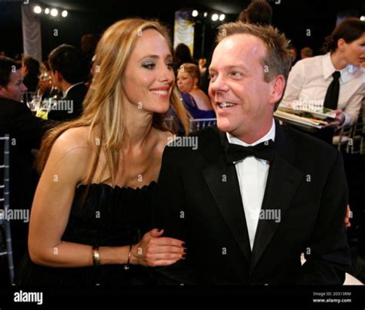 Kiefer Sutherland and Kim Raver at PEOPLE Magazine Official SAG After