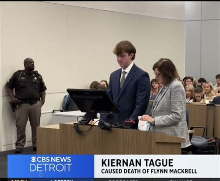 Kiernan Tague death Detroit, MI died after car accident Grosse Pointe