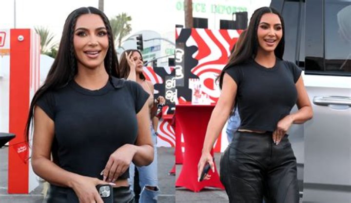 Kim K Attends &lsquo;White Lotus&rsquo; Star&rsquo;s Vegas Wedding
