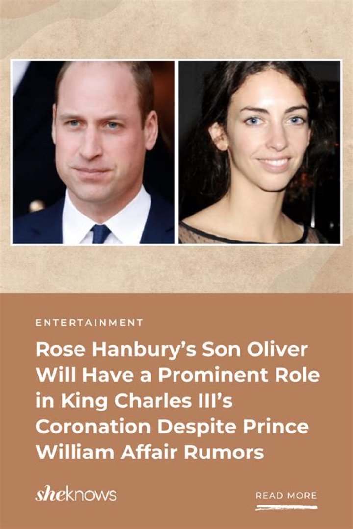 King Charles Names Rose Hanbury's Son as Royal Page for Coronation