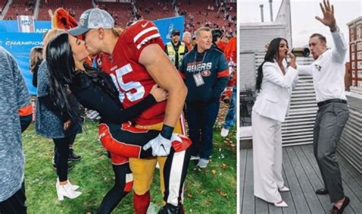 Kittle wife How 49ers star planned lastminute wedding with