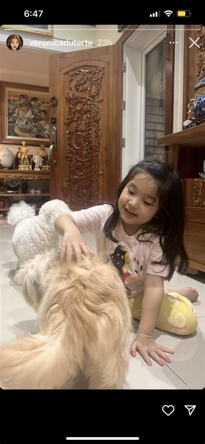 Kitty Duterte Shares Her Adorable Childhood Photos