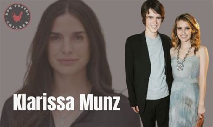 Klarissa Munz Height, Weight, Net Worth, Age, Birthday, Wikipedia, Who