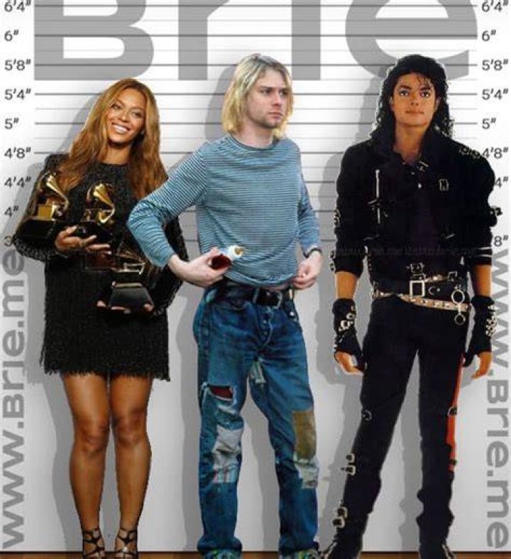 Kurt Cobain Height Brie