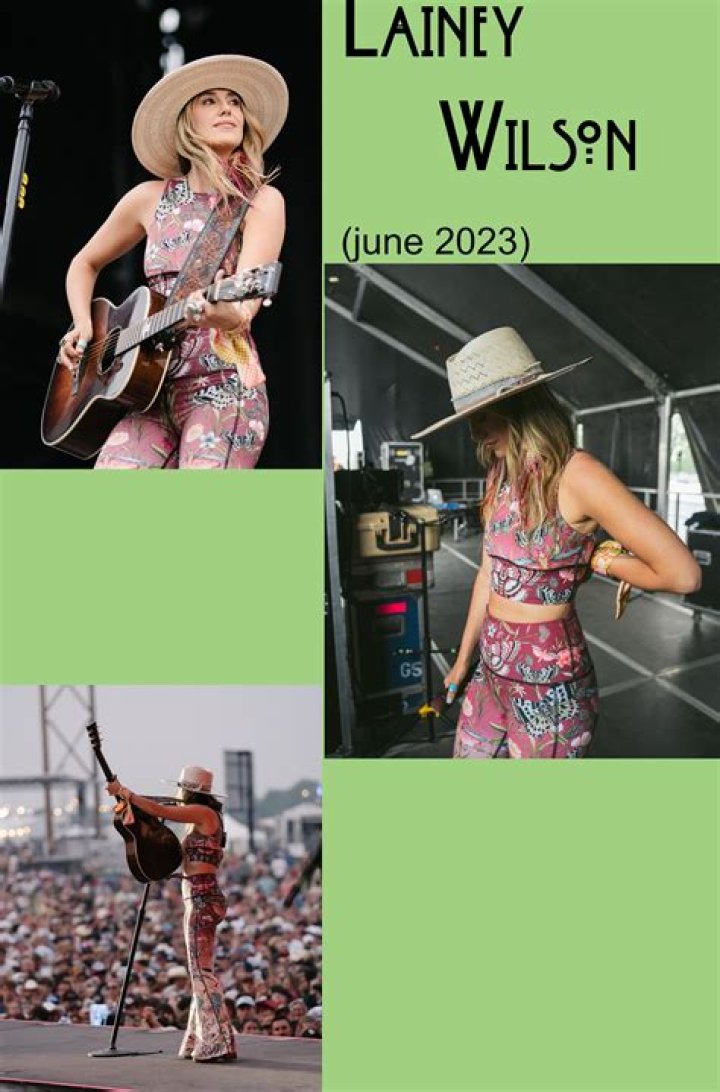 LAINEY WILSON in 2023 Best country music, Country music, Fashion