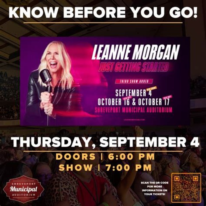 Leanne Tickets 28th October Eccles Theater in Salt Lake City