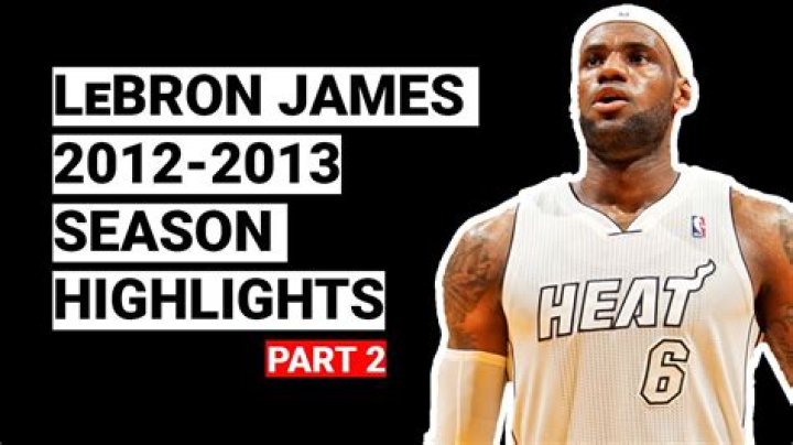 LeBron James 2012, 2013, 2016 & 2020 Lakers, Cavaliers & Heat NBA