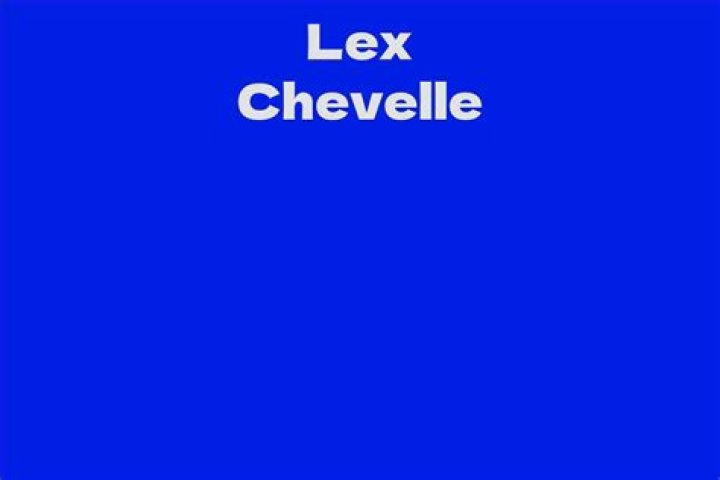 Lex Chevelle Facts, Bio, Career, Net Worth AidWiki