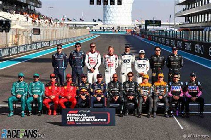 List of 2023 F1 Drivers + Reserve Drivers, from