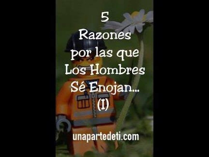 Los hombres se enojan por 5 razones [2023]