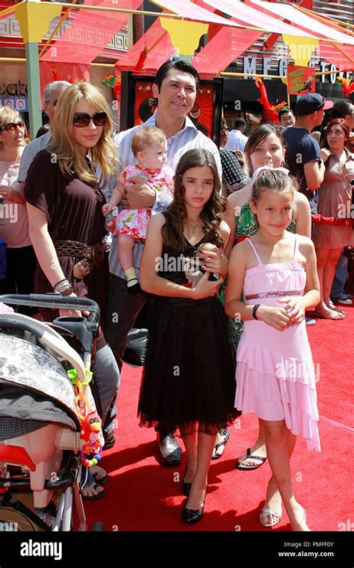 Lou Diamond Phillips and family attend Kung Fu Panda premiere Moms