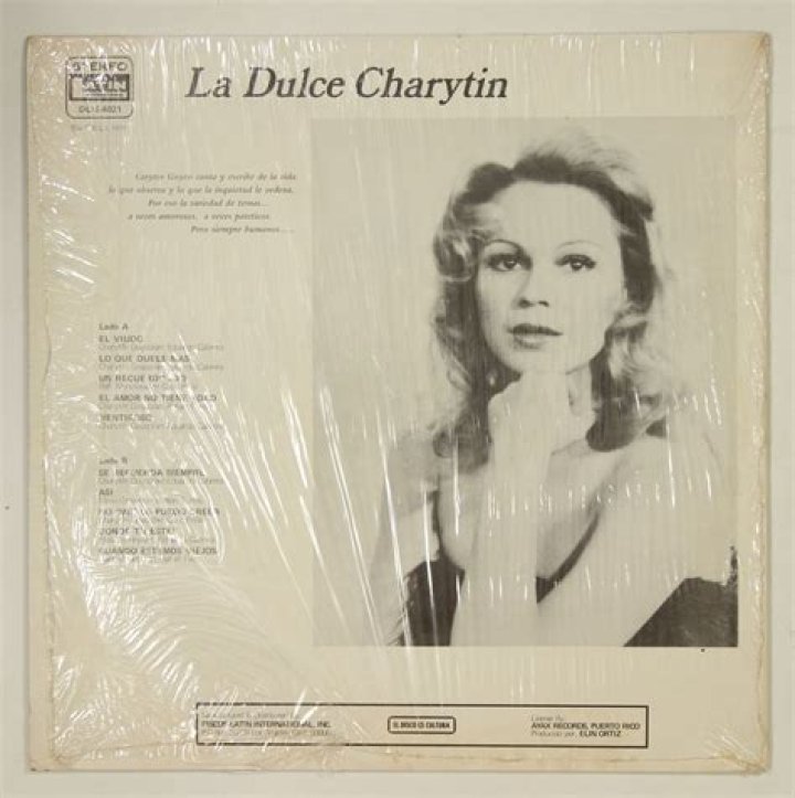 LP / CHARYTIN / LA DULCE CHARYTIN EL BARRIO DISC STORE