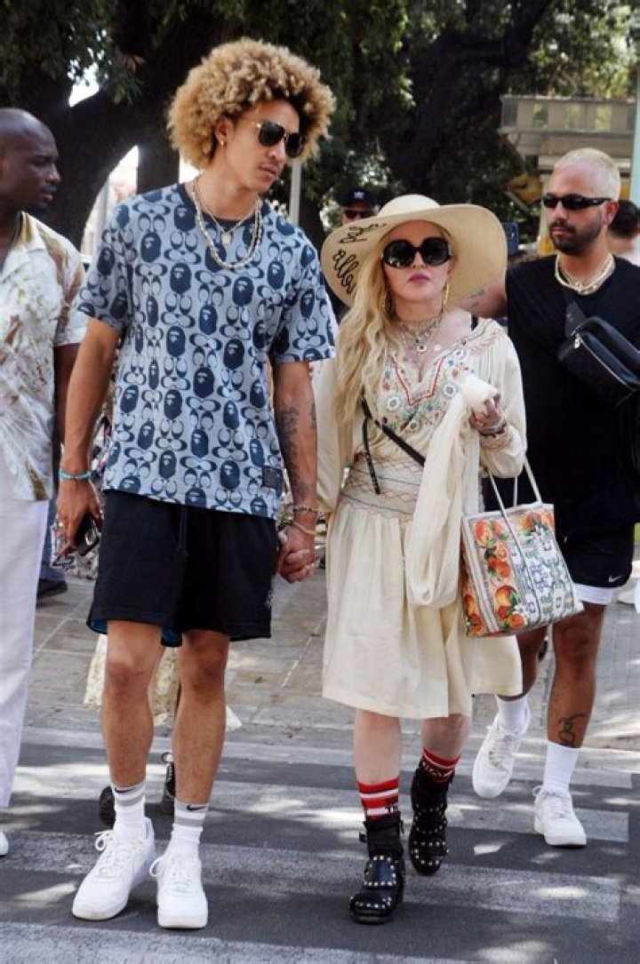 Madonna and Ahlamalik Williams Celebrate Her 63rd Birthday Lecce 08