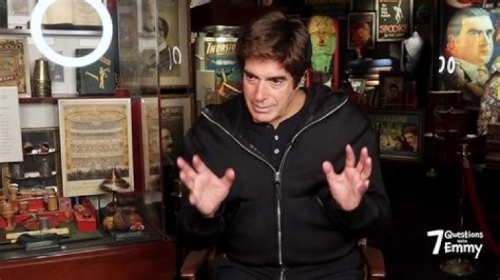 Magician David Copperfield answers 7 Questions with Emmy and does a