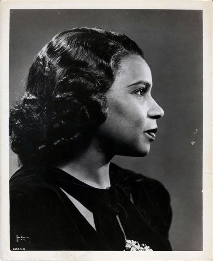 MARIAN ANDERSON (1954) Vintage 8 x 10" photo WalterFilm