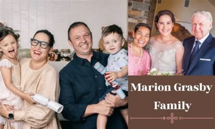 Marion Grasby Husband and Beautiful Kids Pictures