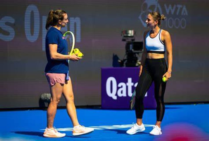 Marta Kostyuk Coach Talina Beiko;,Oleh Krivosheev