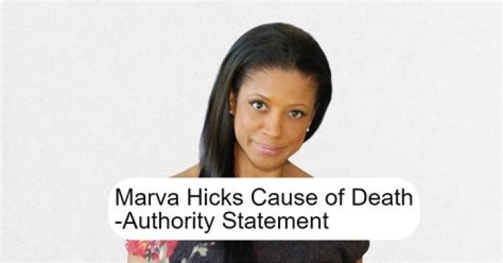 Marva Hicks Cause Of Death Early Life, Career, Net Worth, Husband & More