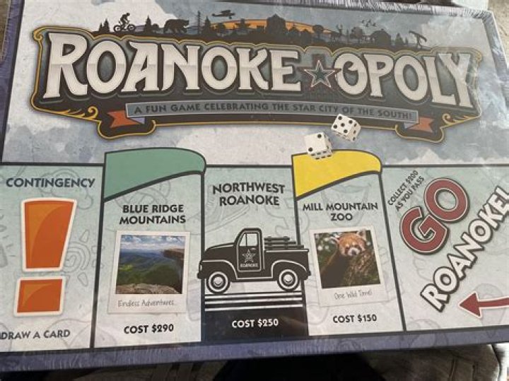 Mast General Store Roanokeopoly Game