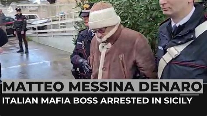 Matteo Messina Denaro Italian mafia boss arrested in Sicily Crime