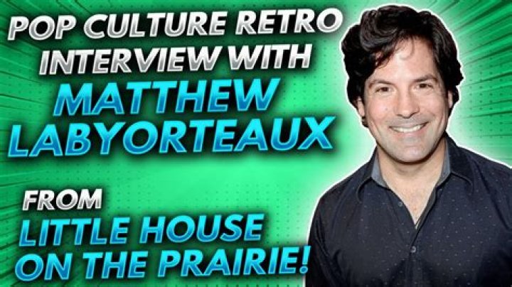 Matthew Labyorteaux from 'Little House on the Prairie' this is him today