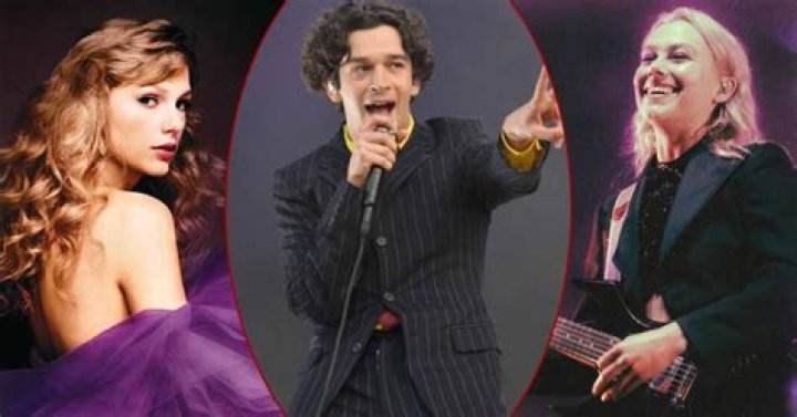 Matty Healy Kisses Phoebe Bridgers in Cheeky Snap With Bo Burnham ‘Gay