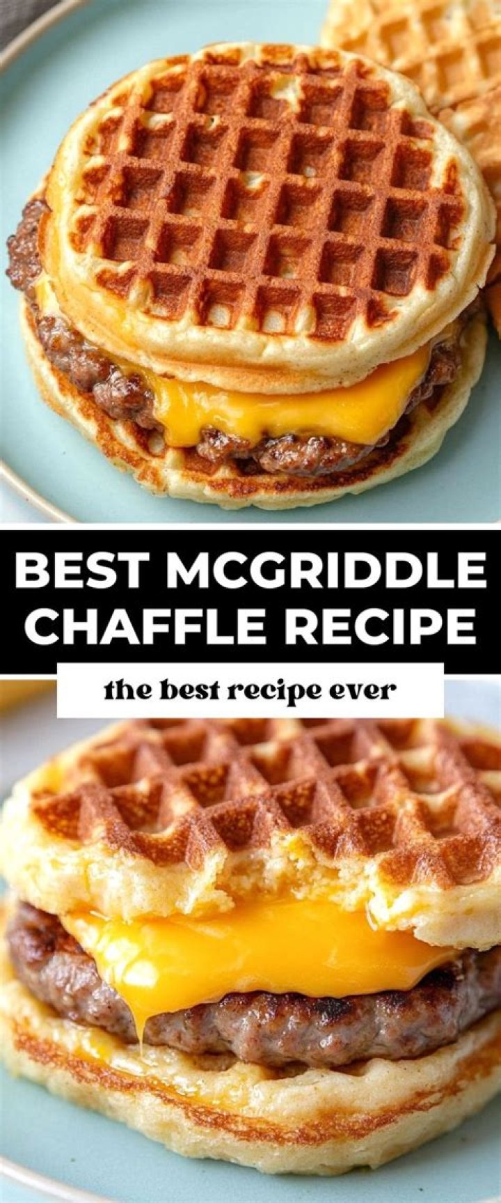 McGriddle Chaffles 10 Minutes
