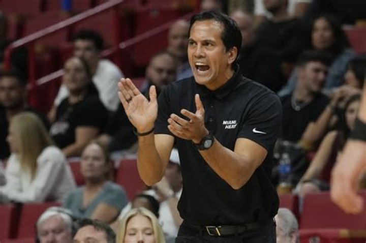 Meet Miami Heat Head Coach Eric Spoelstra Hot GF Nikki Sapp FatManWriting