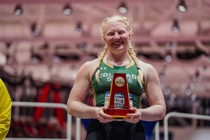 Meet Mya Lesnar college shot put star and daughter of WWE legend