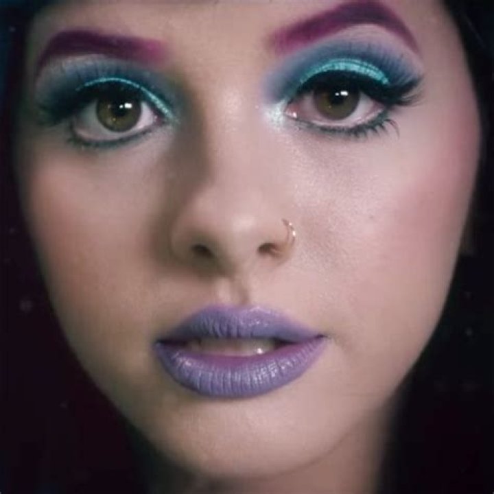 Melanie Martinez Makeup Black Eyeshadow, Orange Eyeshadow, Red