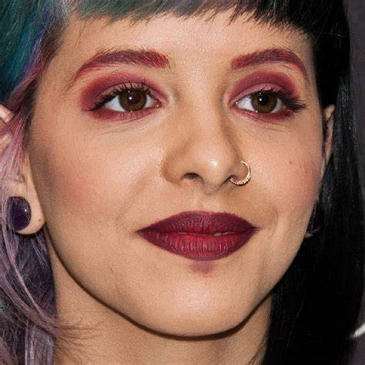 Melanie Martinez Makeup Taupe Eyeshadow & Blue Lipstick Steal Her Style