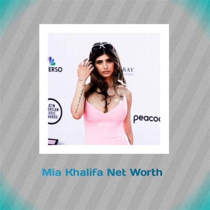Mia Khalifa Net Worth 2024 A Look at Her Assets and