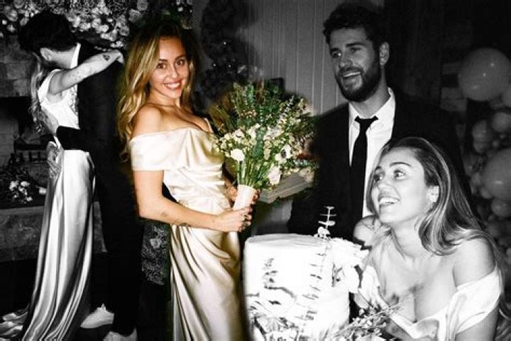 Miley Cyrus shares adorable new wedding photos with Liam Hemsworth for