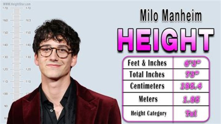 Milo Manheim Height How Tall Is He? Photos With Other Stars J14