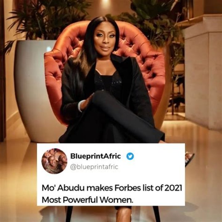 Mo Abudu Has Been Named Among The 100 Most Influential Women