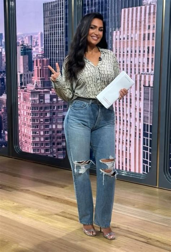 Molly Qerim Shows Off Miami Heat Game Photo