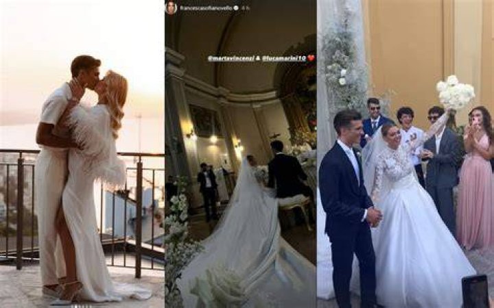 MotoGP, Luca Marini ha sposato Marta Vincenzi le foto del matrimonio