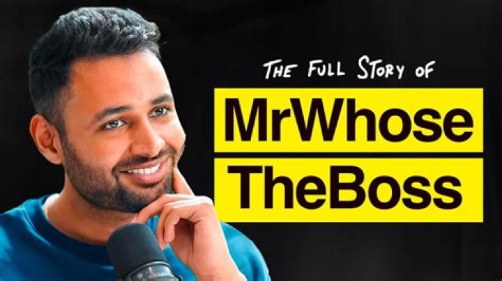 Mrwhosetheboss Country Is MrWhoseTheBoss From India and What Is His