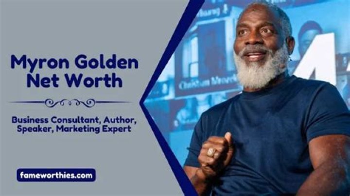 Myron Golden Net Worth 2023 Age, Wife & Family