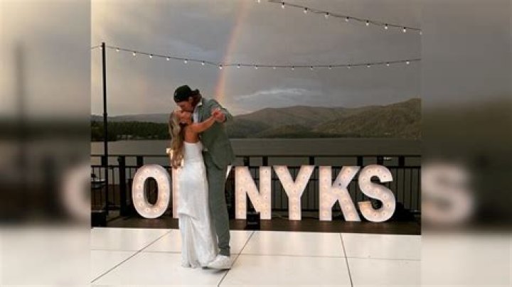 NBA star Kelly Olynyk ties the knot with longtime girlfriend CBC News