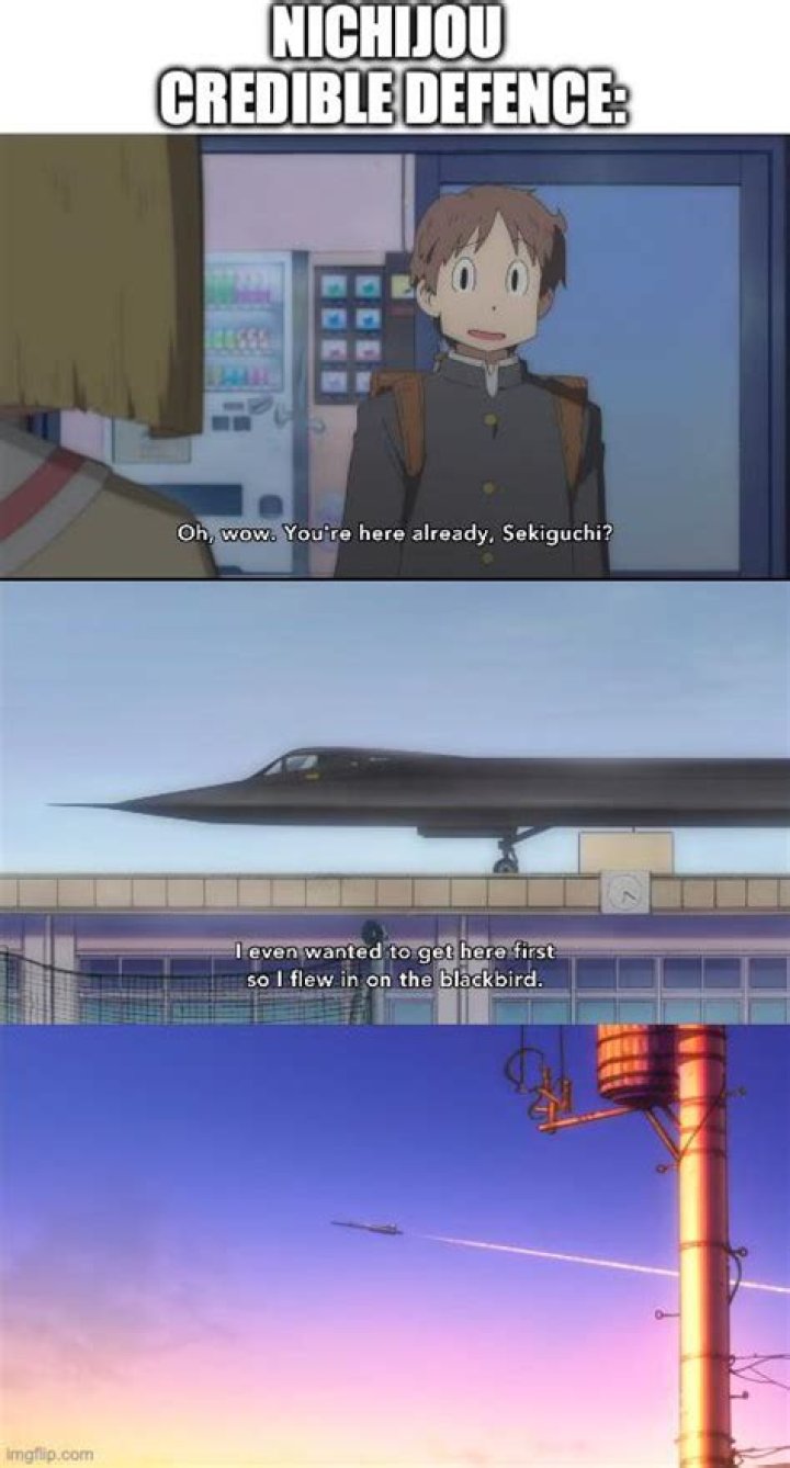 Nichijou Credible Defence r/NonCredibleDefense