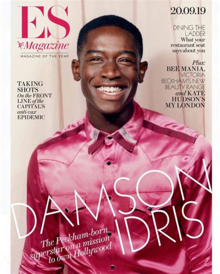 Nigerian UK based actor Damson Idris is one of the faces of Italian
