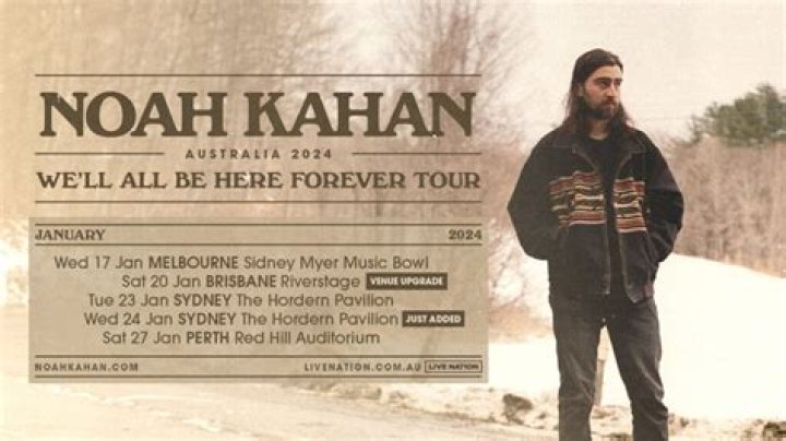 Noah Kahan Tour Australia