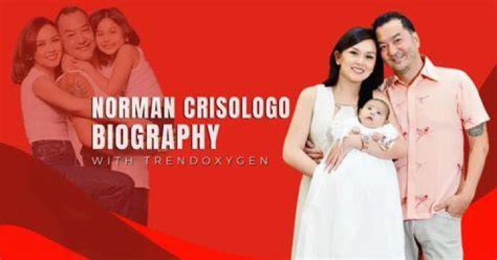 Norman Crisologo Wiki And Age Beauty Gonzalez Husband