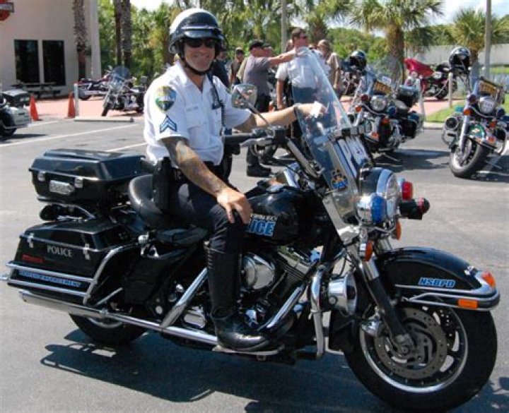 NSB police motors officer Chris Salomone king of the road Headline